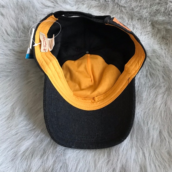 Penguin Jacquard Front Baseball Cap Gray Navy Hat - Picture 3 of 7